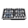 thumbnail image 1 of Parrilla de Gas empotrable Fline Malmo 4 Acero inoxidable 58 cm, 1 of 5