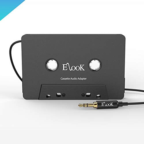 2 Pk TRISONIC AUDIO CAR CASSETTE TAPEADAPTER 3.5 MM FOR iPhone Ipod MP3 CD AUX 