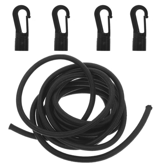 jojofuny Black Paddle Leash for Paddle Board 1 Set with Portable Design for Outdoor Activities