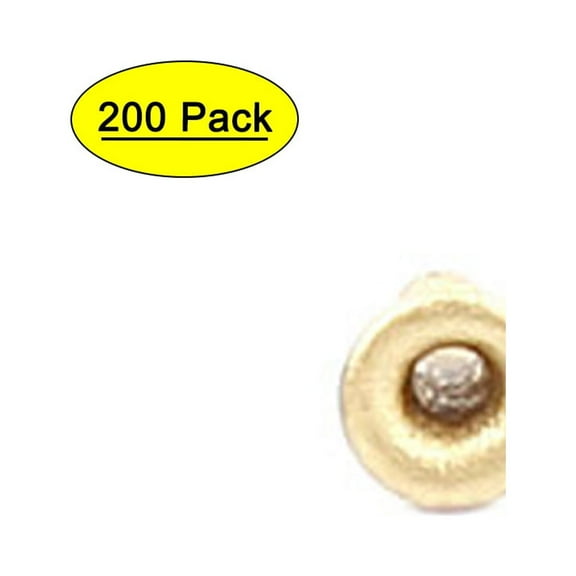 200pcs M1.5x3 Through Hole Rivets Hollow Grommets PCB Circuit Board