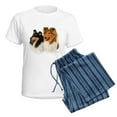 thumbnail image 5 of CafePress - Rough Collie Women's Light Pajamas - Women's Short Sleeve Print T-Shirt and Pants Light Cotton Pajama Set, 5 of 7