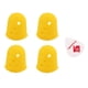 thumbnail image 1 of 4 Piezas De Guitarra, Pulgar, Dedo, Selecciones, Protectores De Silicona Para Los Dedos, Para La Práctica Del Principiante - S Sunnimix Protector de dedo pulgar selecciones, 1 of 8