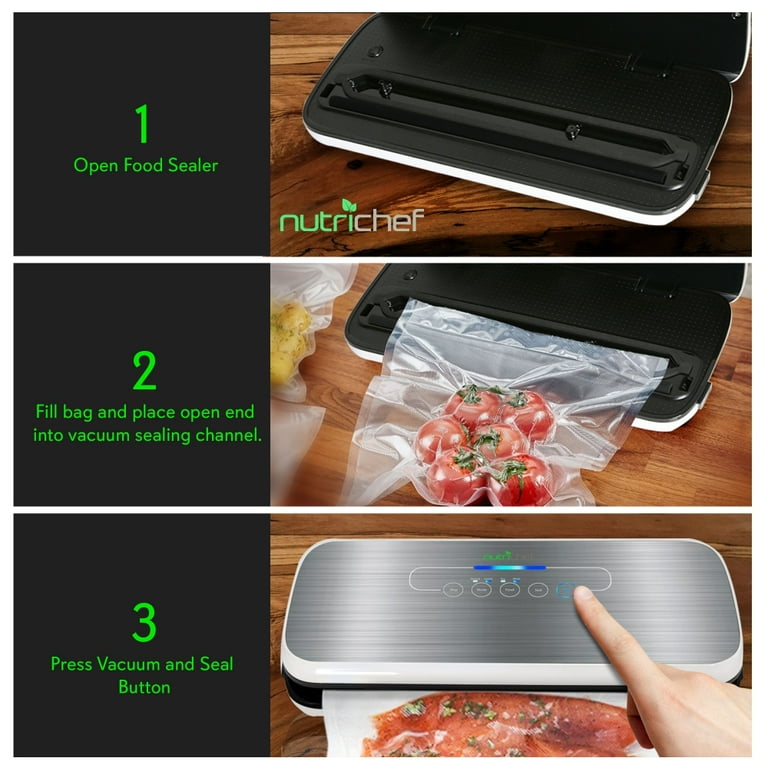 Free Shipping! NutriChef PKVS18SL Automatic Food Vacuum Free Shipping! NutriChef PKVS18SL Automatic Food Vacuum
