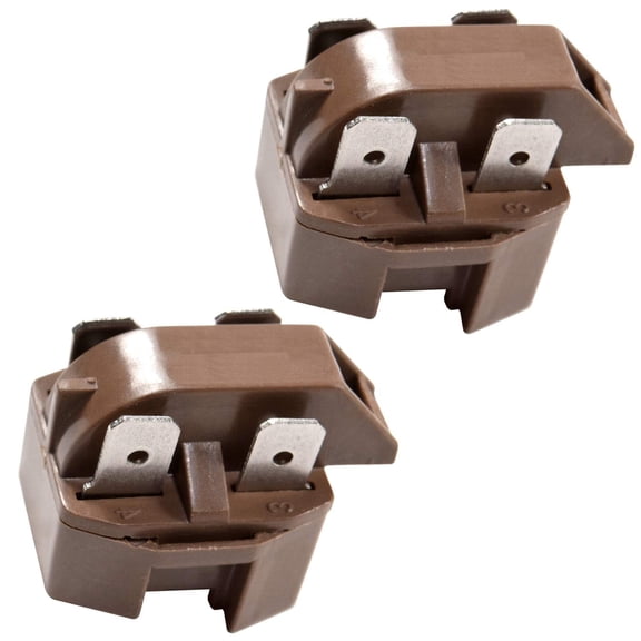HQRP 2-Pack PTC Start Relays / Starter Replacement works with Estate TS22CFXTQ00 TS25AFXKQ00 TS25AFXKQ05