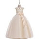 thumbnail image 3 of Vestido de novia con solapa y hombros descubiertos, vestido largo para niña de las flores, disfraz de fiesta infantil, vestido de princesa, 3 of 6