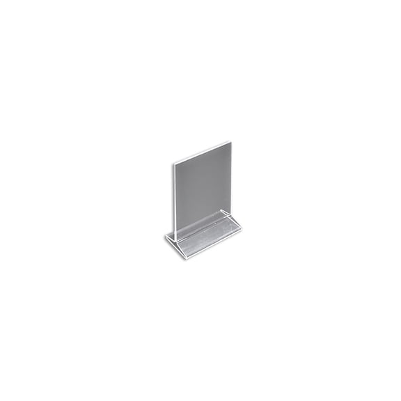 Azar 142711 5.5" W x 8.5" H Top-Load Acrylic Sign Holder, 10Pack