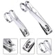 thumbnail image 3 of 4-Pack EZ Grip Nail Scissors Toenail Scissors Stainless Steel Edge Nail Scissors Set, Large & Small, 3 of 5