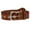 Tan, variant on 1 1/2" (38 mm) Snap on Western Vintage Embossed Sunflower Leather Belt