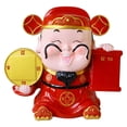thumbnail image 1 of Esculturas de adorno mayimx Estatuilla de riqueza decoración Feng Shui resina, 1 of 9