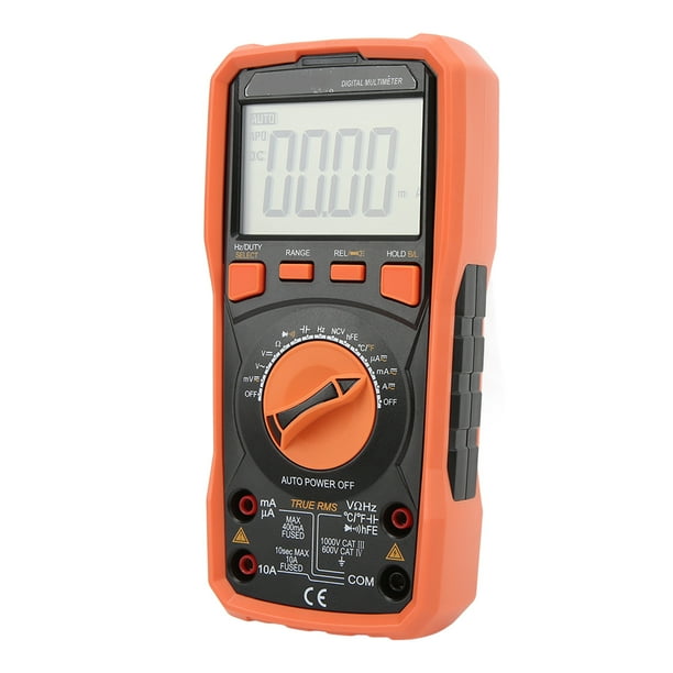Digital Multimeter, Backlight High Accuracy Overload Protection Stable LCD Voltage Current