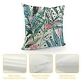 thumbnail image 4 of Nawypu Tropical Palm Leaf Print Pillow Cover Set of  Summer Blue Green Plant Leaves Throw Pillow Covers  Hawaiian Monstera Pillow Case for Outdoor Home Couch Bed Sofa,Double Side Printed, 4 of 5