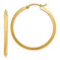 thumbnail image 1 of Quality Gold TF1631 14K Yellow Gold Polished Hoop Earrings, 1 of 1