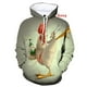 thumbnail image 3 of Sudadera con capucha con estampado 3D de pollo, divertida y divertida, informal, con gráficos, para otoño e invierno, de manga larga, unisex, 3 of 5