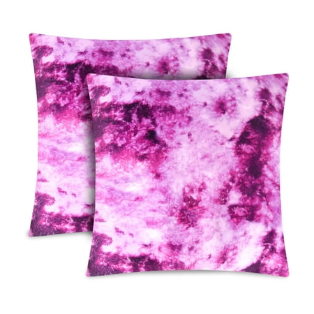 Mainstays Acid Wash Decorative Pillow Set Of 2 Pink Multiple