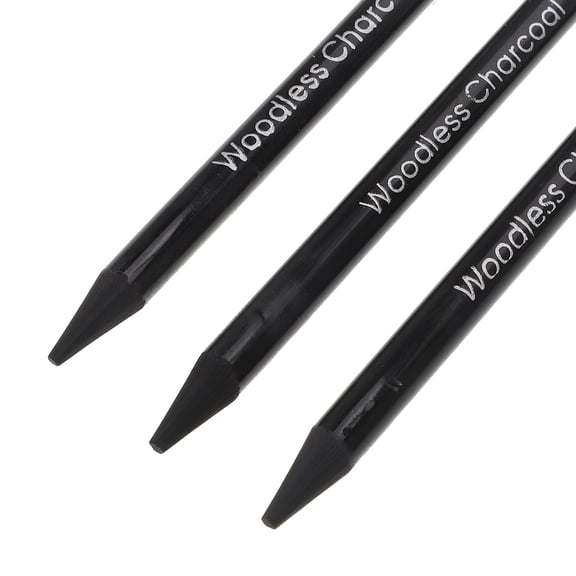 3 Pcs Art Pencils for Drawing and Shading Water Soluble Graphite Black