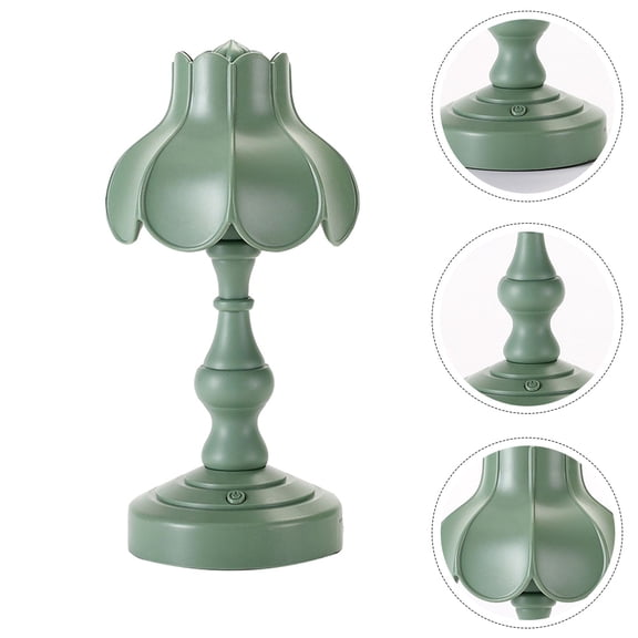 TABLZONE -Shaped Plastic Desk Lamp Romantic Night Light for Living Room Decor and Ambiance