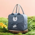 thumbnail image 2 of ViLaViDeca High Aesthetic Insulation Bag Lunch Box Portable Bag Office Workers Carrying Rice Handbag Thickened Bento Bag For Primary School Students, 2 of 9