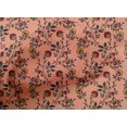 thumbnail image 4 of oneOone Cotton Cambric Fabric Leaves & Floral Block Printed Craft Fabric BTY 56 Inch Wide, 4 of 4