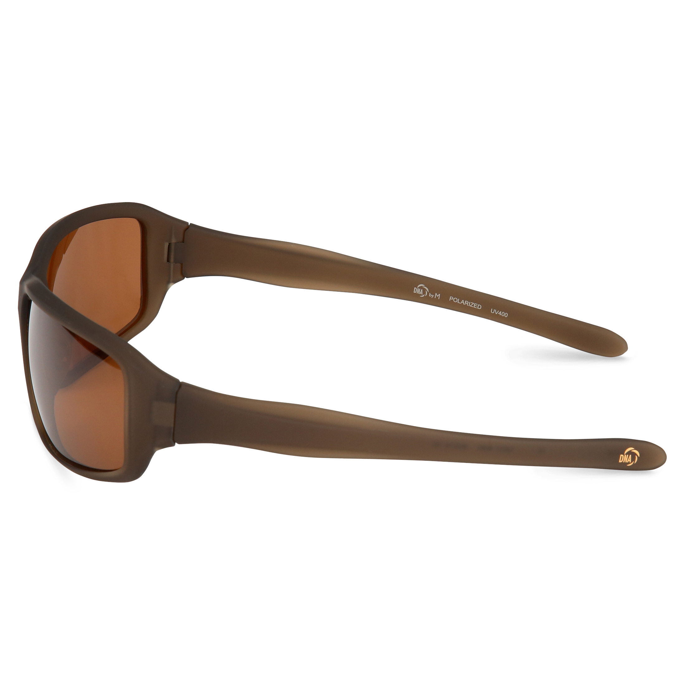 DNA Polarized Sunglasses, Unisex, A3012, Brown, 64-18-134 - image 3 of 6