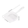 thumbnail image 5 of Cat Litter Scoop ABS 5mm Spacing Filtering Design Cat Poop Shovel with Ergonomic HandleTransparent Crystal Style, 5 of 5