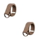 thumbnail image 1 of Sonducket Cinturón de cintura de metal de lona Reemplazo unisex Exquisito Anillo doble Ajustable Pantalones vaqueros transpirables Cinturones Type4 NO4, 1 of 6