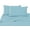 Blue, variant on Elegant Comfort 4 Piece Bed Sheets Polyester King Green Solid 1500 Thread Count