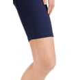 thumbnail image 3 of ID Ideology Womens Compression High Rise 10 Bike Shorts Indigo Sea S, 3 of 3