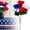 B, variant on Plastic Flowers Artificial Flower Arrangement with Durable Construction for Home, Table, Festival
