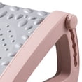 thumbnail image 3 of Office Foot Stool Foot Rest For Under Desk Home Foot Stool Foot Stool Foot Step Stool Massage Roller Function Simple Style Compact Plastic Material Foot Rest For Under Desk, 3 of 5