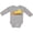 AC-Heather Grey, variant on Inktastic Bulldozer Construction Truck Boys or Girls Long Sleeve Baby Bodysuit