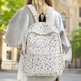 thumbnail image 2 of WAYUTE Backpack for Kids Lightweight Corduroy School Backpack for Fall Winter Comfortable Shoulder Laptop Compatible Tote Bookbag Casual School Activities, 2 of 5