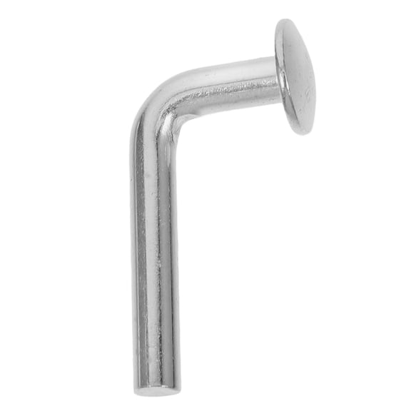 LULULION 100Pcs Universal Pallet Rack Safety Pin Plated Silver Iron Construction Rust Resistant for Home and Business