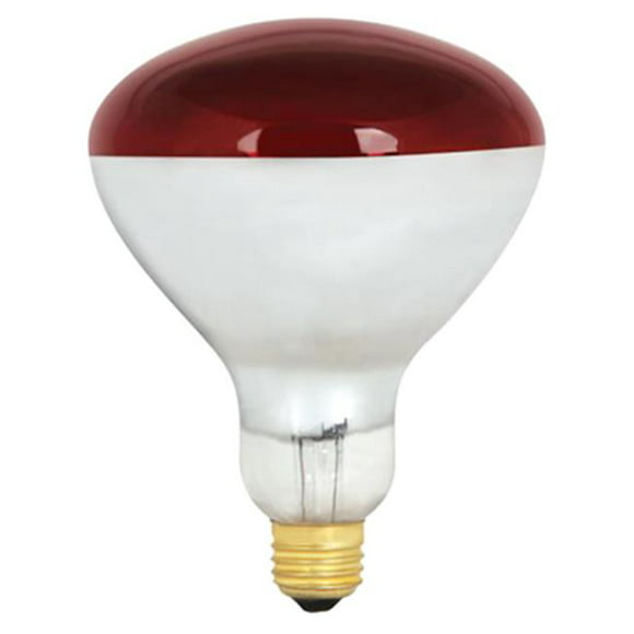 Feit Electric 250R40-R 250W Heat Lamp- Red