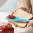 thumbnail image 5 of Long Handle Silicone Jar Spatula,Bexikou Kitchen Scraper Spatula Non-Stick Rubber Scraper Silicone Scraper for Jars, Smoothies, Blenders Cooking Baking Stirring Mixing, 5 of 7