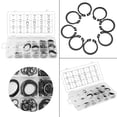 thumbnail image 4 of Circlip, 150Pcs Snap Ring,  Metal 3mm-32mm 18 Sizes For Snapped Into A Machined Groove Prevent Lateral Movement, 4 of 8