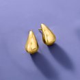 thumbnail image 4 of Pure Collection by Ross-Simons 14kt Yellow Gold Small Teardrop Earrings, Women's, Adult, 4 of 6