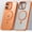 Orange, variant on Dteck for iPhone 17 Magnetic Case, Shockproof Compatible with MagSafe Accessory, Drop Protection Magnetic Phone Case Scratch-Resistant Frosted Back Cover, Gray