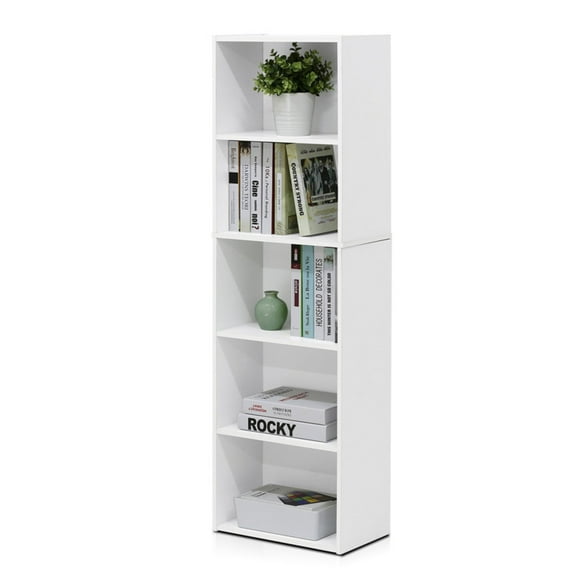 Furinno 5 Tier Reversible Open Shelf Cube Bookcase, Adult