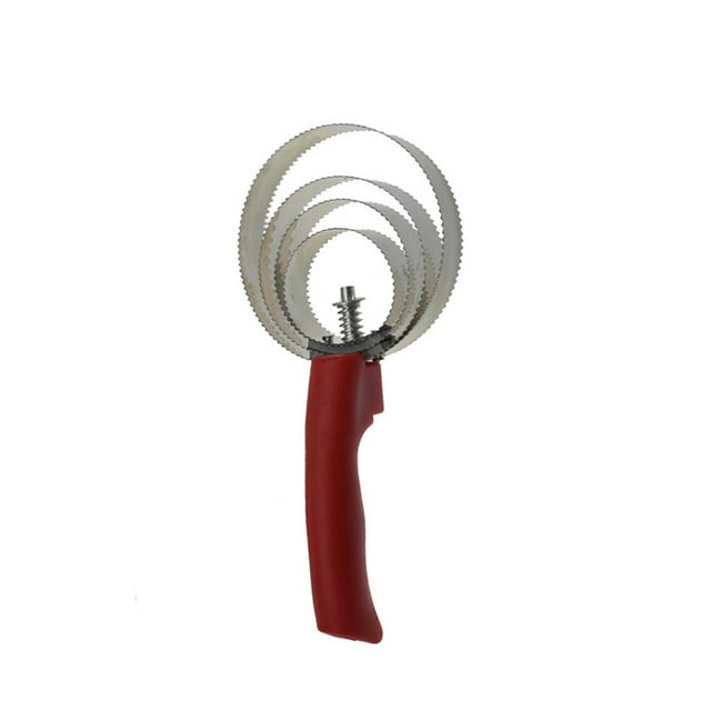 KAKOWELY Barn Stable Fourth Ring Comfort Stainless Steel Grip Spring Curry Comb for Horse (Random Color),9.06X"X4.13"X1.1"