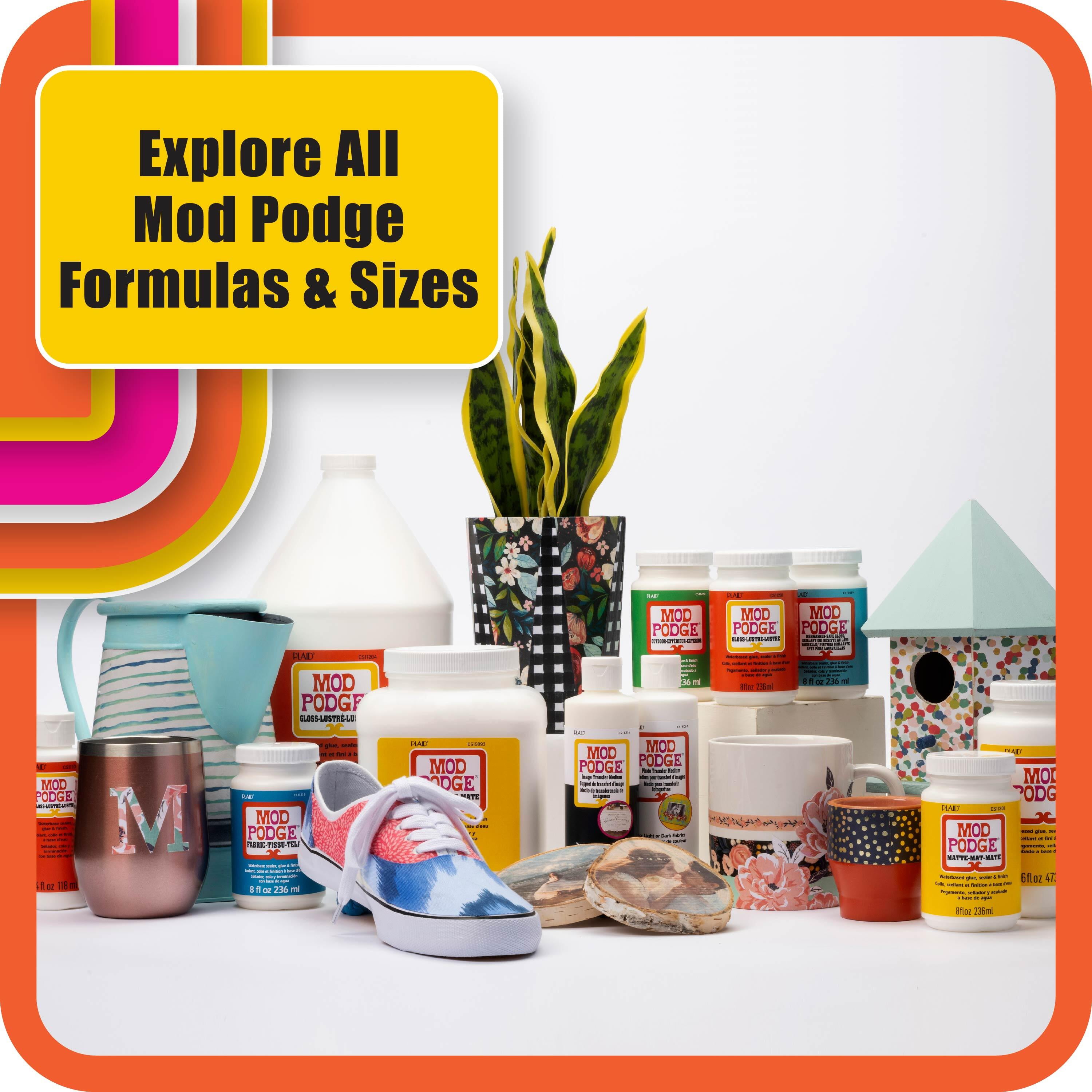 Shop Plaid Mod Podge ® Dishwasher Safe Glitter - Gold, 8 oz. - CS27593 -  CS27593