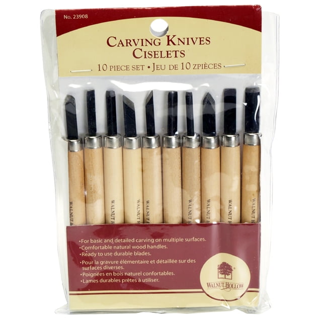 Walnut Hollow Carving Knife Set, 10pc