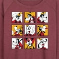 thumbnail image 3 of Mickey & Friends - Goofy Grid - Women's Lightweight French Terry Long Sleeve Shirt, 3 of 5