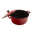 thumbnail image 5 of IMUSA IMU-26007 5 qt. Four Hollandais Recouvert d'Aluminium Coulé&44; Rouge, 5 of 5