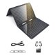 thumbnail image 1 of Cargador portátil de panel solar Wagnation 30W para teléfono/energía, 1 of 8