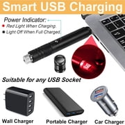 GJX Laser High Power Pointer, Red Laser Pointer Indicator Light, Long Range Laser Pointer for Hiking, Usb Charge