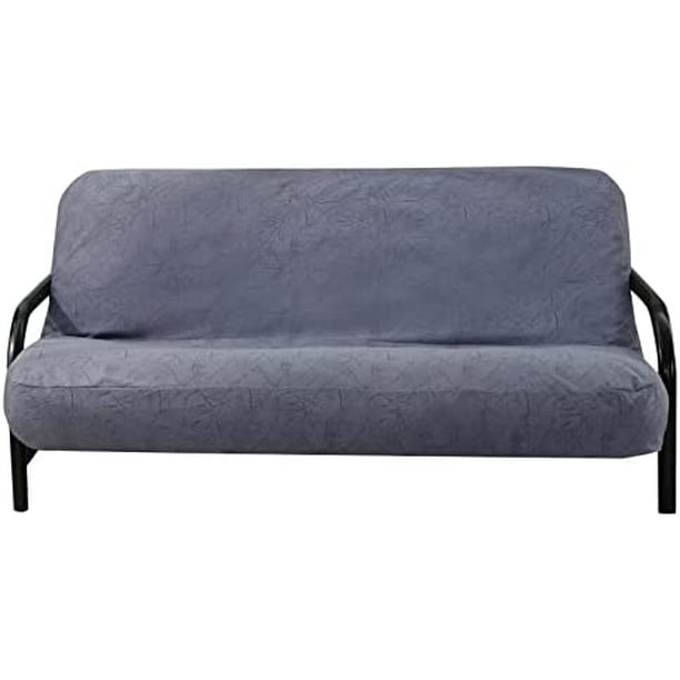 full size 54x75x8inch 3 side zipper classic soft micro suede futon