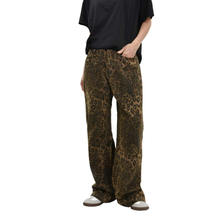 パンツ LEOPARD PRINT WIDE STRAIGHT PANTS パンツ LEOPARD PRINT WIDE STRAIGHT PANTS LEOPARD PRINT WIDE