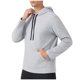 thumbnail image 2 of pstuiky Camisas de invierno de manga larga para hombre, Sudadera con capucha de color liso para hombre, con bolsillo y parte superior cálida para deportes al aire libre, manga larga, informal m, 2 of 5