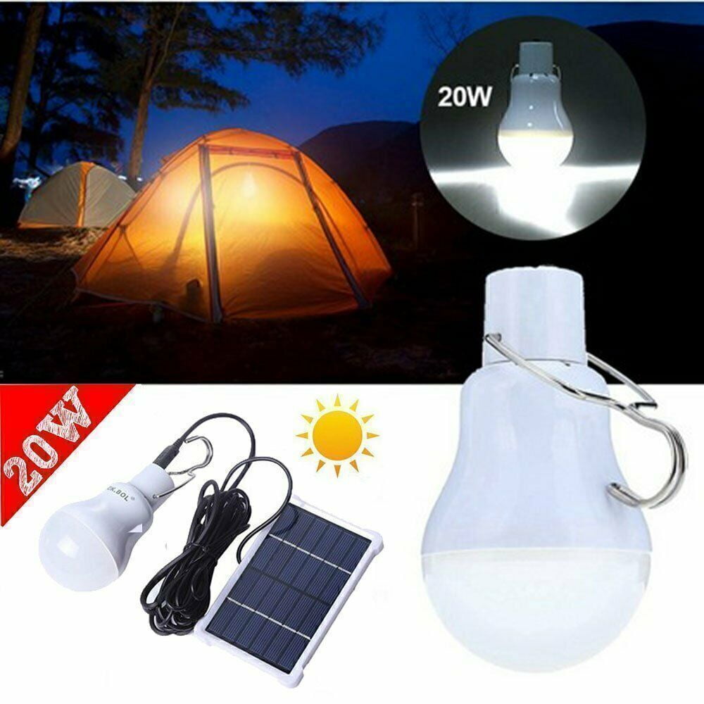 Solar Light Bulb Outdoor, Solar Powered Light Led Bulb for Chicken