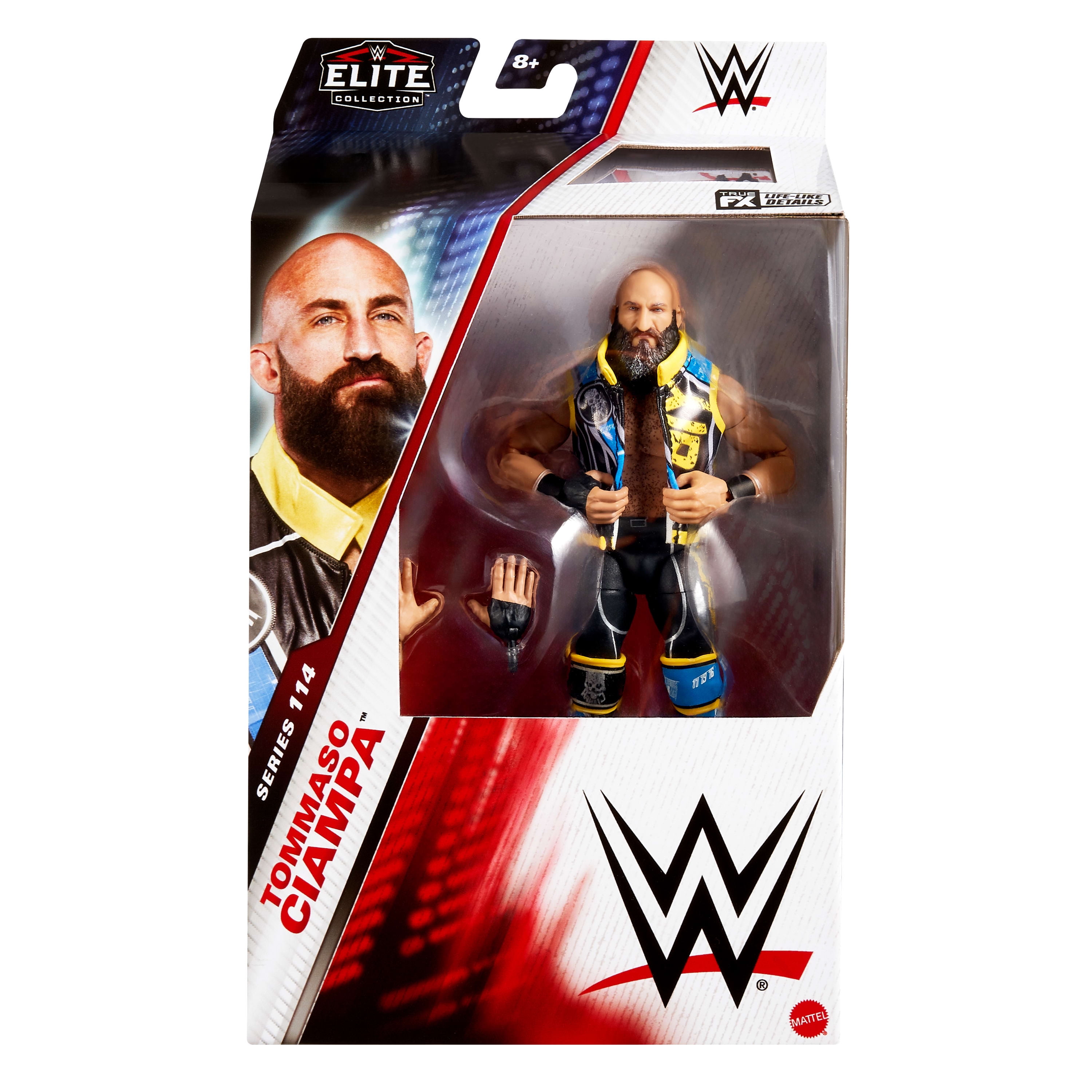 WWE Elite Tommaso Ciampa Action Figure, Series #114 6-inch Collectible with Articulation & Accessories